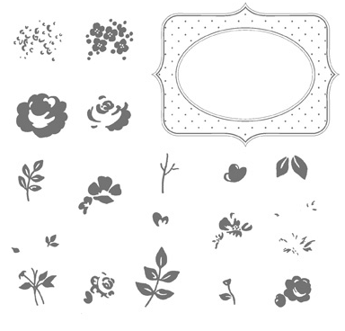 Baby BLossoms Stamp Set 
